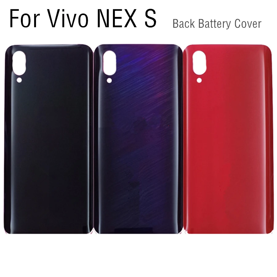 

For VIVO NEX A Back Battery Cover Rear Housing Glass Door Panel Case For VIVO NEX S Housing case Rear Glass parts