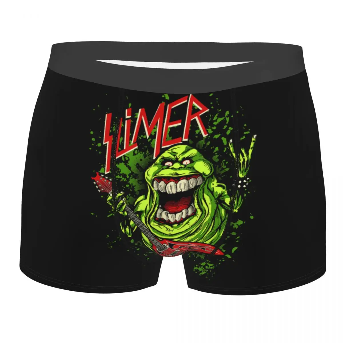 

Мужские боксеры короткие трусики-шорты Ghostbusters, мягкое нижнее белье, комедийная пленка, мужские новые S-XXL трусы