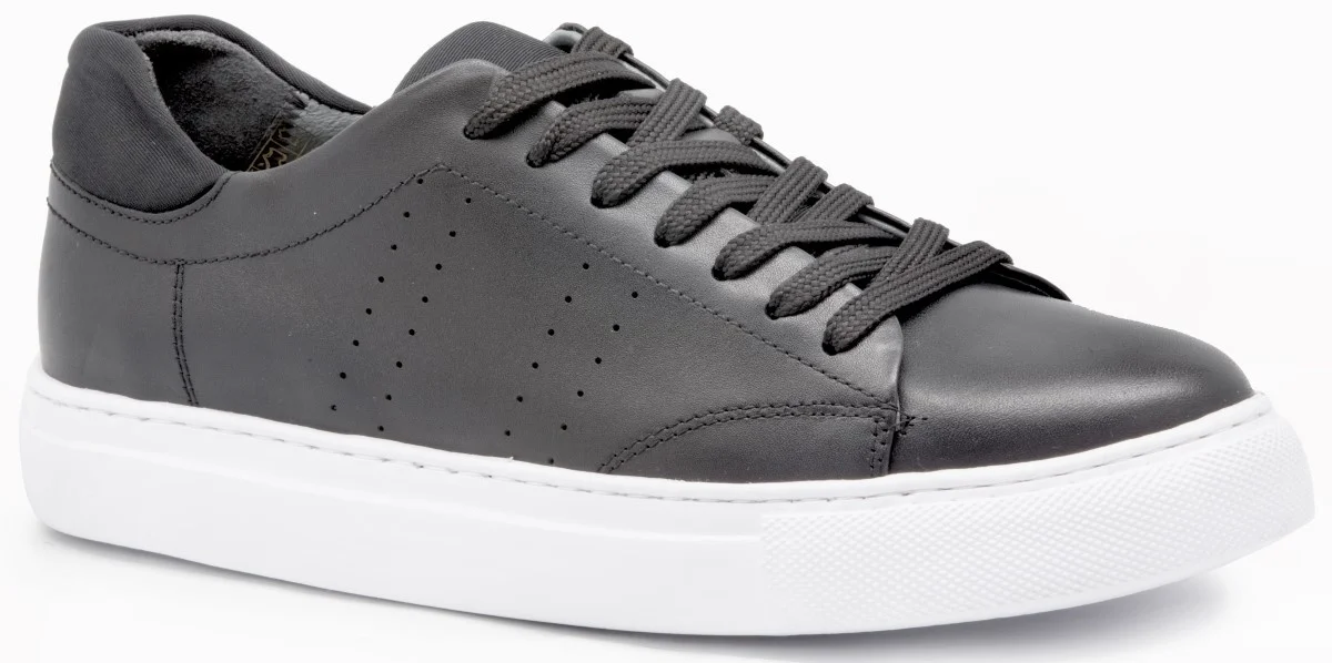 Мужские кожаные кроссовки Marcomen Mrc, черные легсветильник повседневные кроссовки из натуральной коровьей кожи в деловом стиле, лето 5199 Мужские кожаные кроссовки Marcomen Mrc, черные легсветильник повседневные кроссовки из натуральной коровьей кожи в деловом стиле, лето 5199