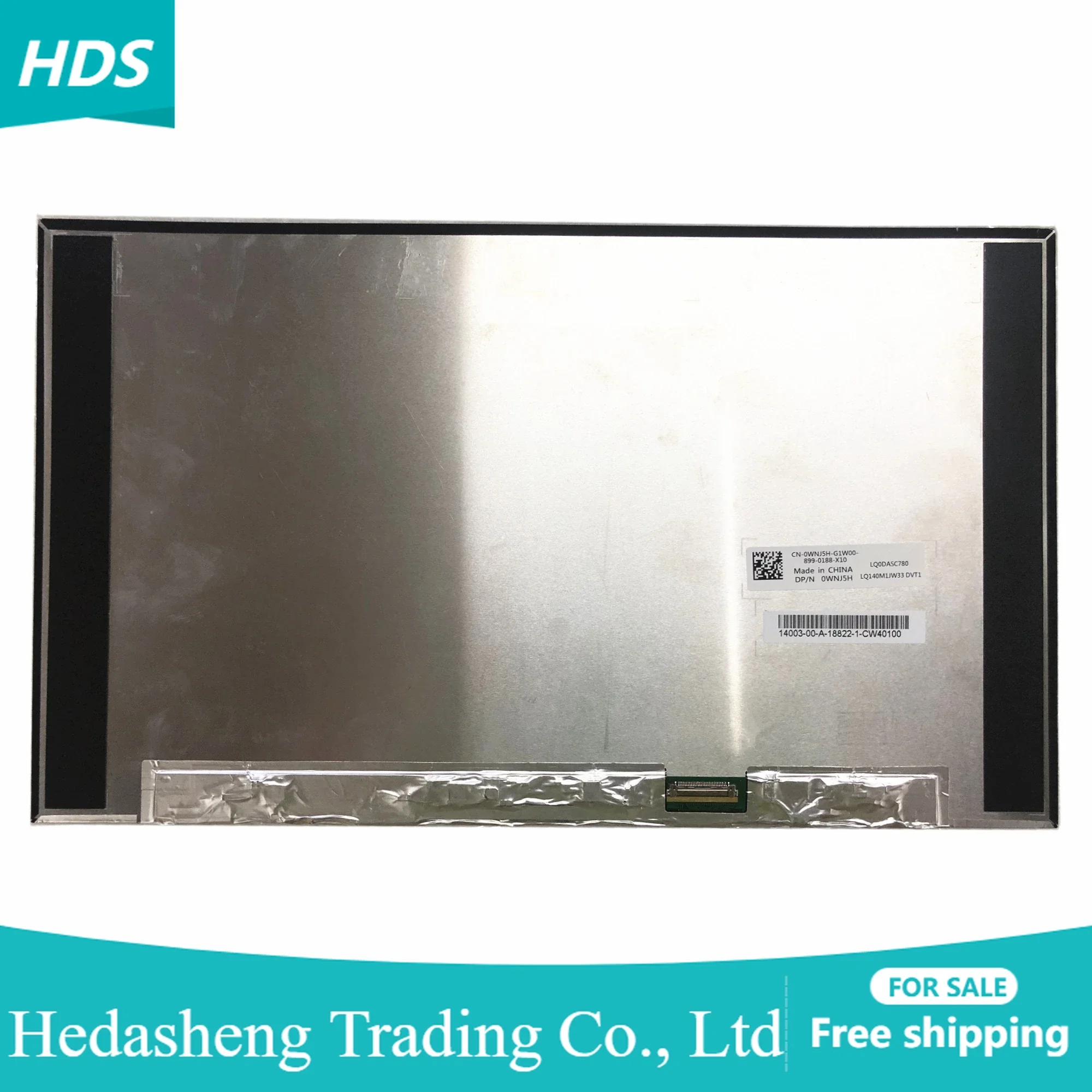 LQ140M1JW33 DVT1 LQ0DASC780 14 0-дюймовая панель дисплея DP/N 0WNJ5H ЖК-экран ноутбука