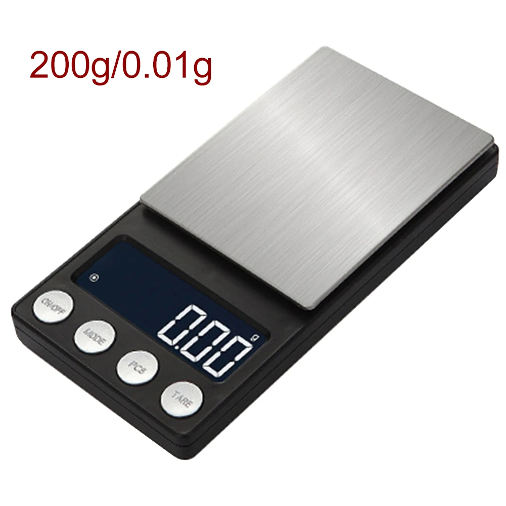 

Portable Capacity Medicinal Use Mini Gram Electronic Balance Silver Digital Lab Weight Pocket Kitchen LCD Jewelry Scales