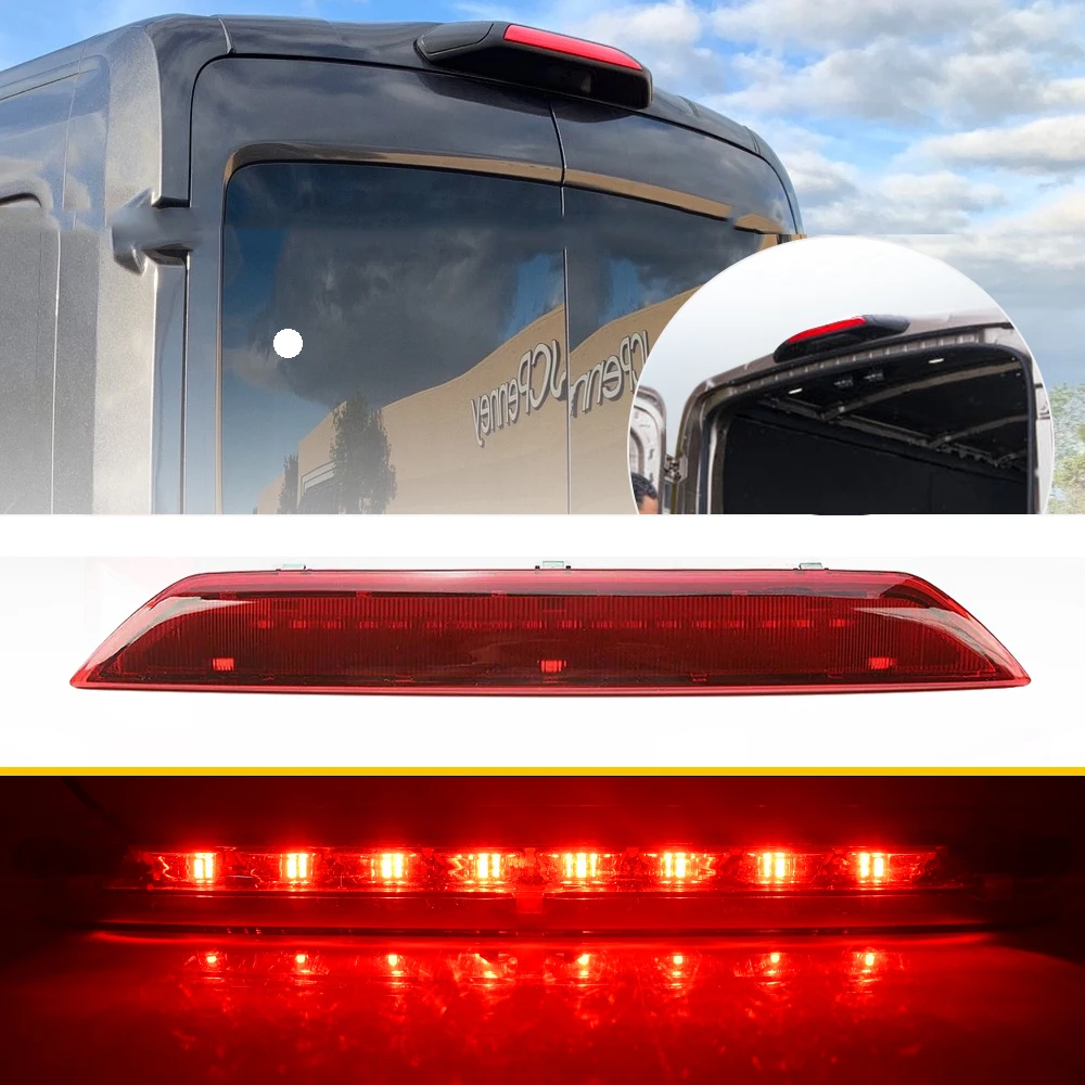 Для Ford TRANSIT 2015-2020 светодиодный дымчатый третий стоп-сигнал задний грузовой фонарь
