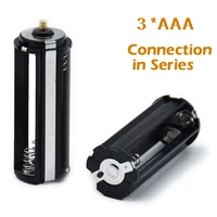 battery rack 3x no 7 battery compartment 3aaa series battery box positive and negative converter