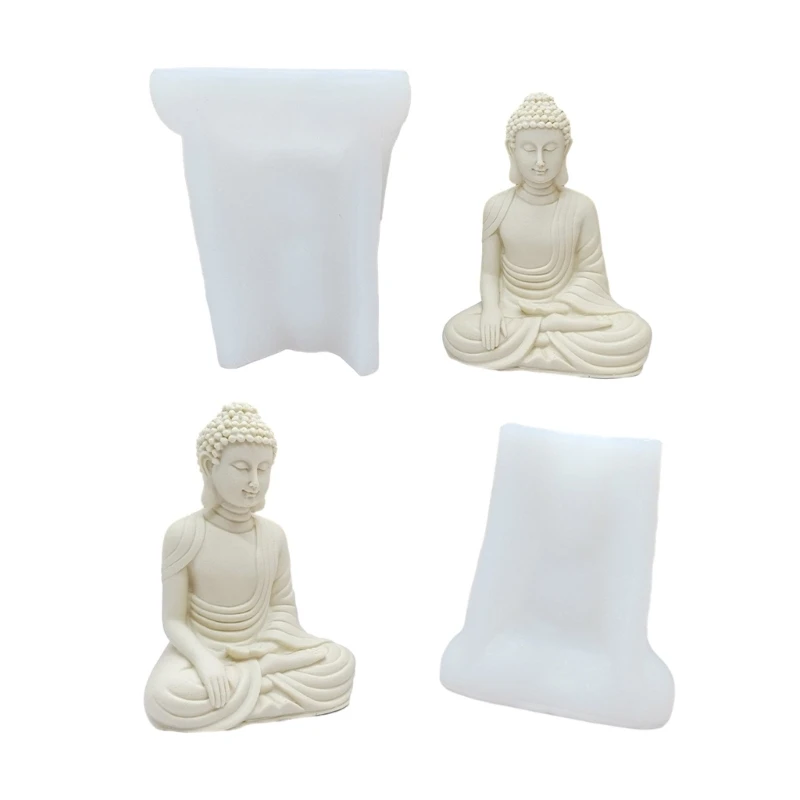 

E0BF Moulds Clay Moulds Crafts Moulds Hand-making Supplies Buddhas Shaped