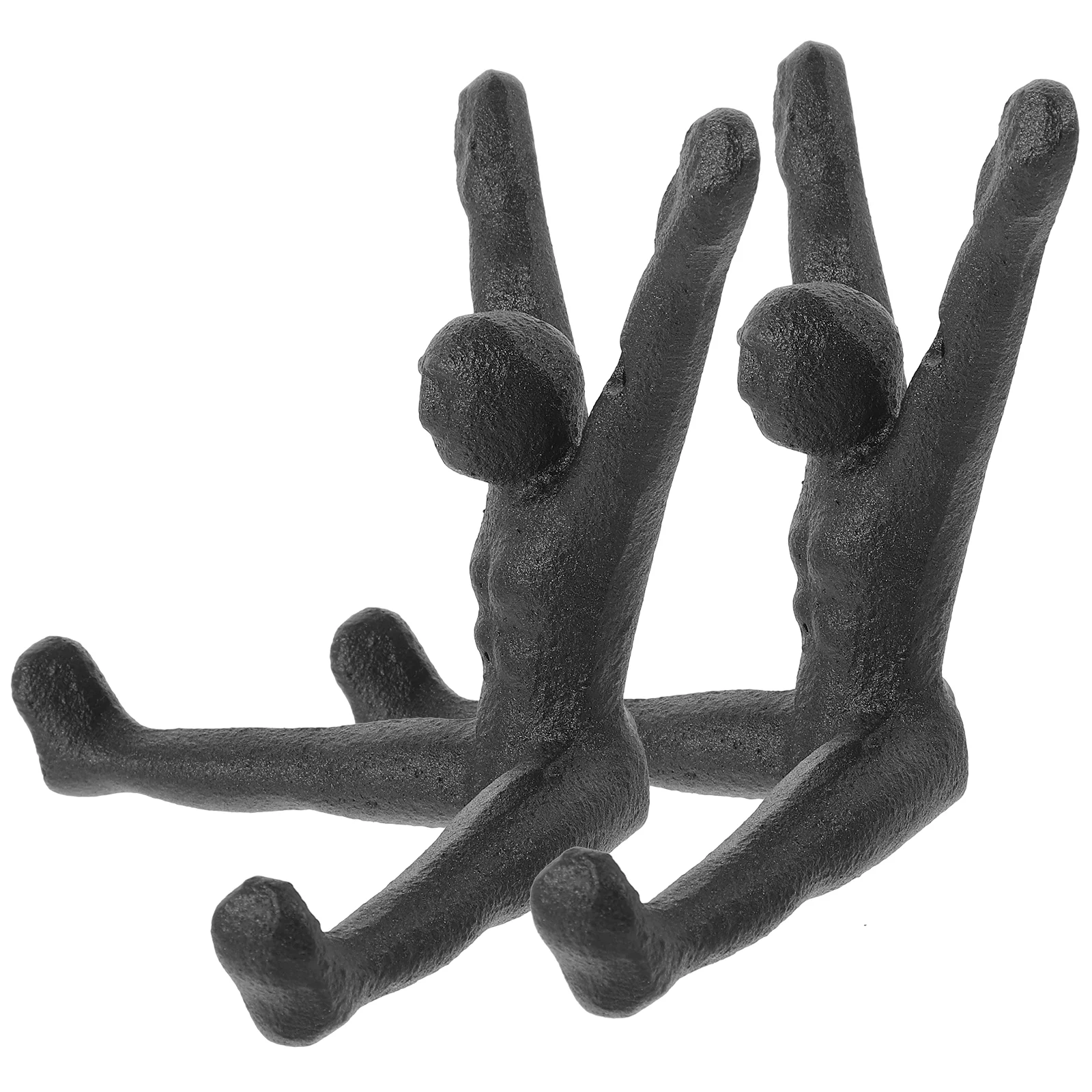 

2 шт. крючки для ключей, простая многофункциональная настенная вешалка для пальто, вешалка для пальто, шляпы