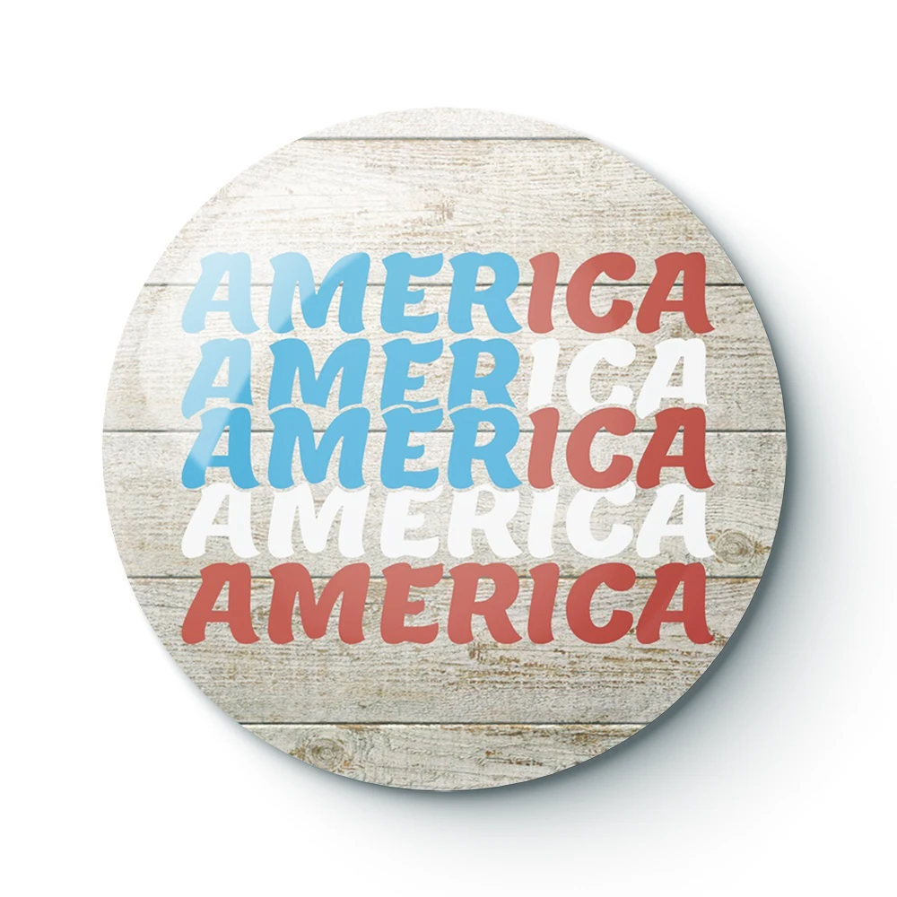 

4 июля 102 броши на пуговицы, булавка, аксессуары для ювелирных изделий, модная брошь на заказ, значки на лацкан