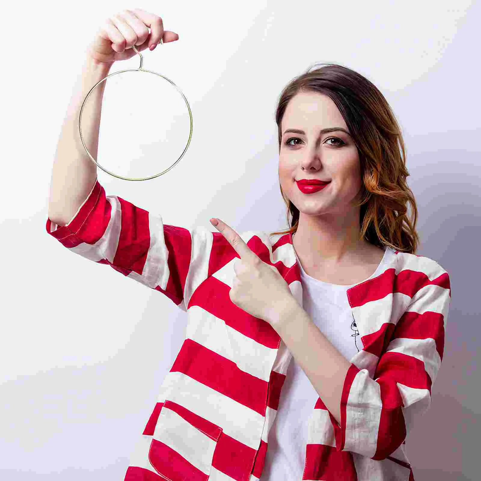 Круглые вешалки для одежды универсальные модный шкаф шарф хиджаб долговечный