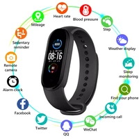 m5 smart watches m5 smart band sport fitness tracker pedometer heart rate blood pressure monitor bluetooth compatible bracelet