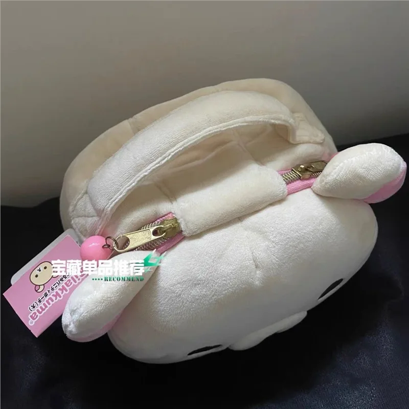 Kawaii Rilakkuma косметичка милый мультяшный медведь для девочек плюшевая голова
