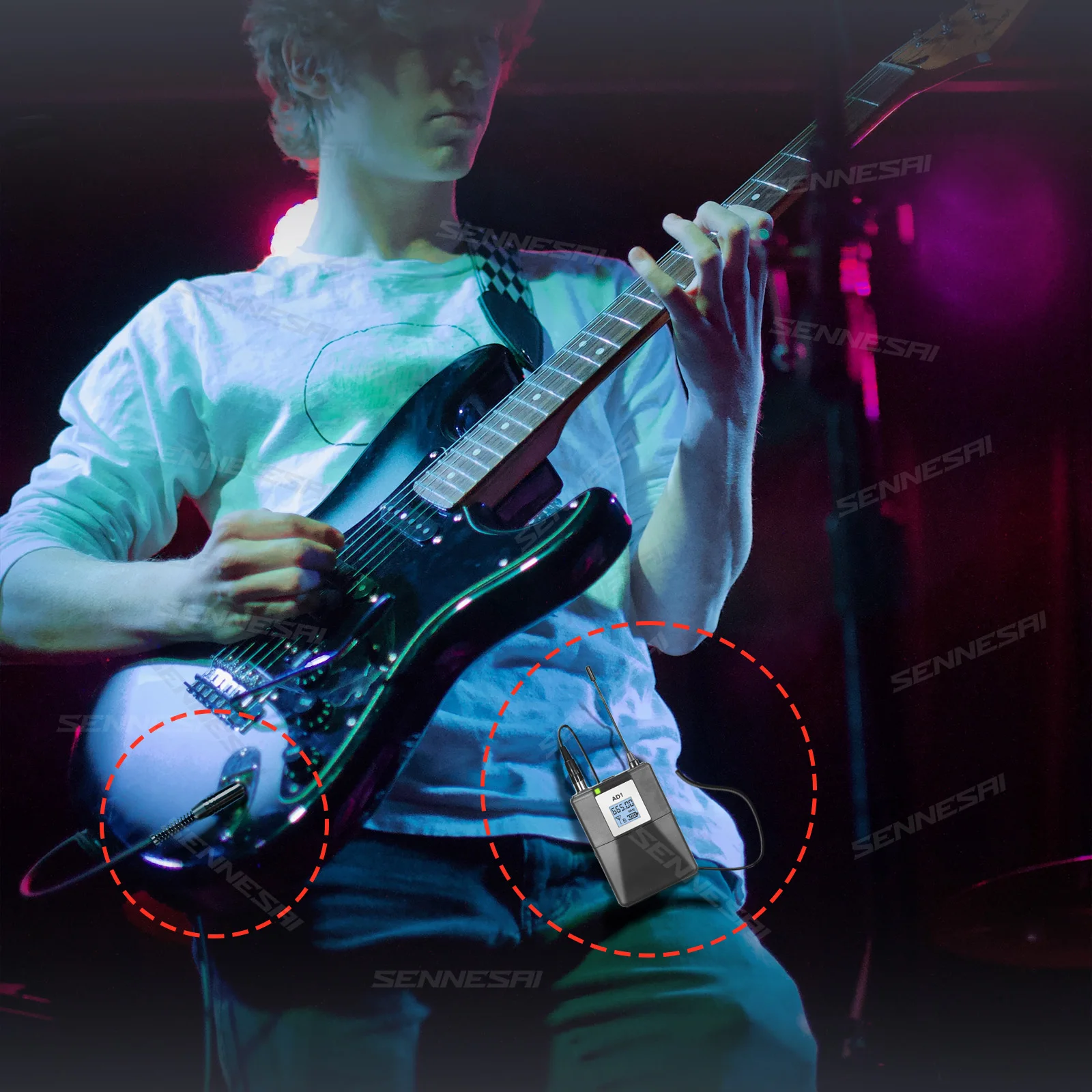 Профессиональное оборудование для беспроводной передачи звука GLXD-24