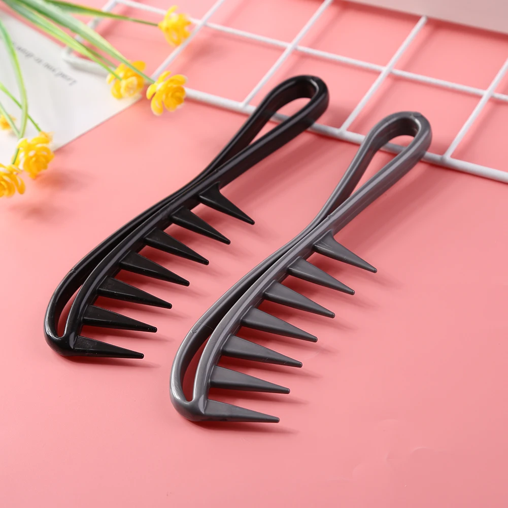 

1pc Wide Tooth Comb for Male Curly Hair Detangle Portable Hairbrush Anti-static Comb Hairbrush Hairdressing Tool