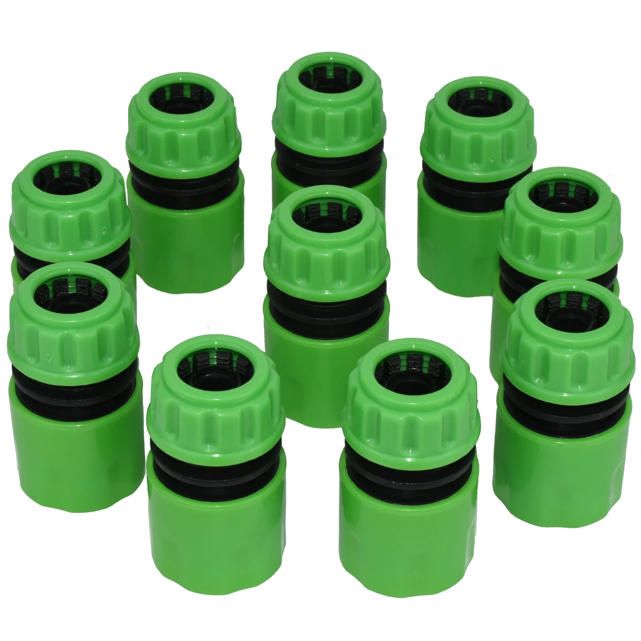 KESLA 10PCS 1/2 inch Garden Water Hose Quick Connector 16mm Pipe Tubing Repair Extension Fitting Watering Tap Adapter Greenhouse
