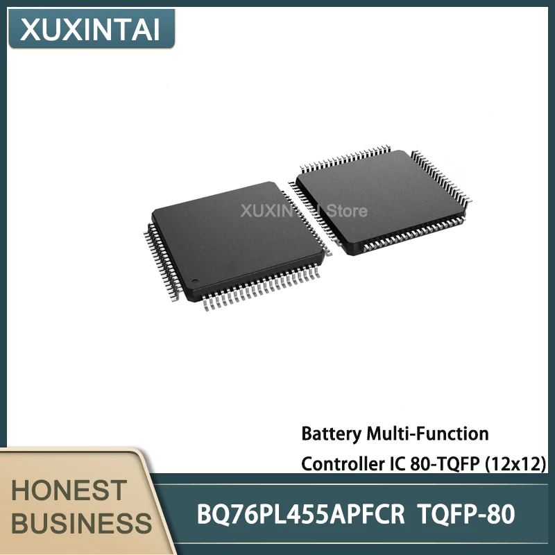 

5Pcs/Lot New Original BQ76PL455APFCR BQ76PL455 Battery Multi-Function Controller IC 80-TQFP (12x12)