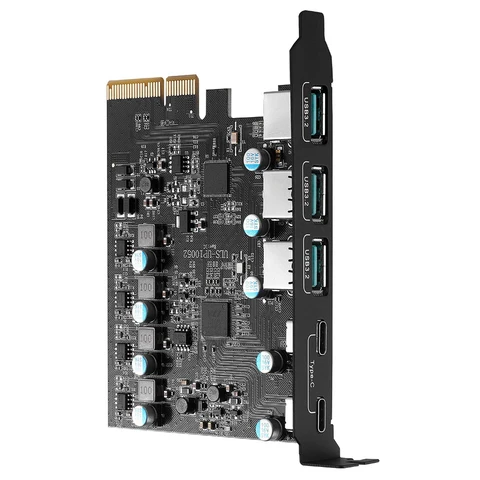 VODOOL PCIe X4 к USB 3.2 карта расширения
