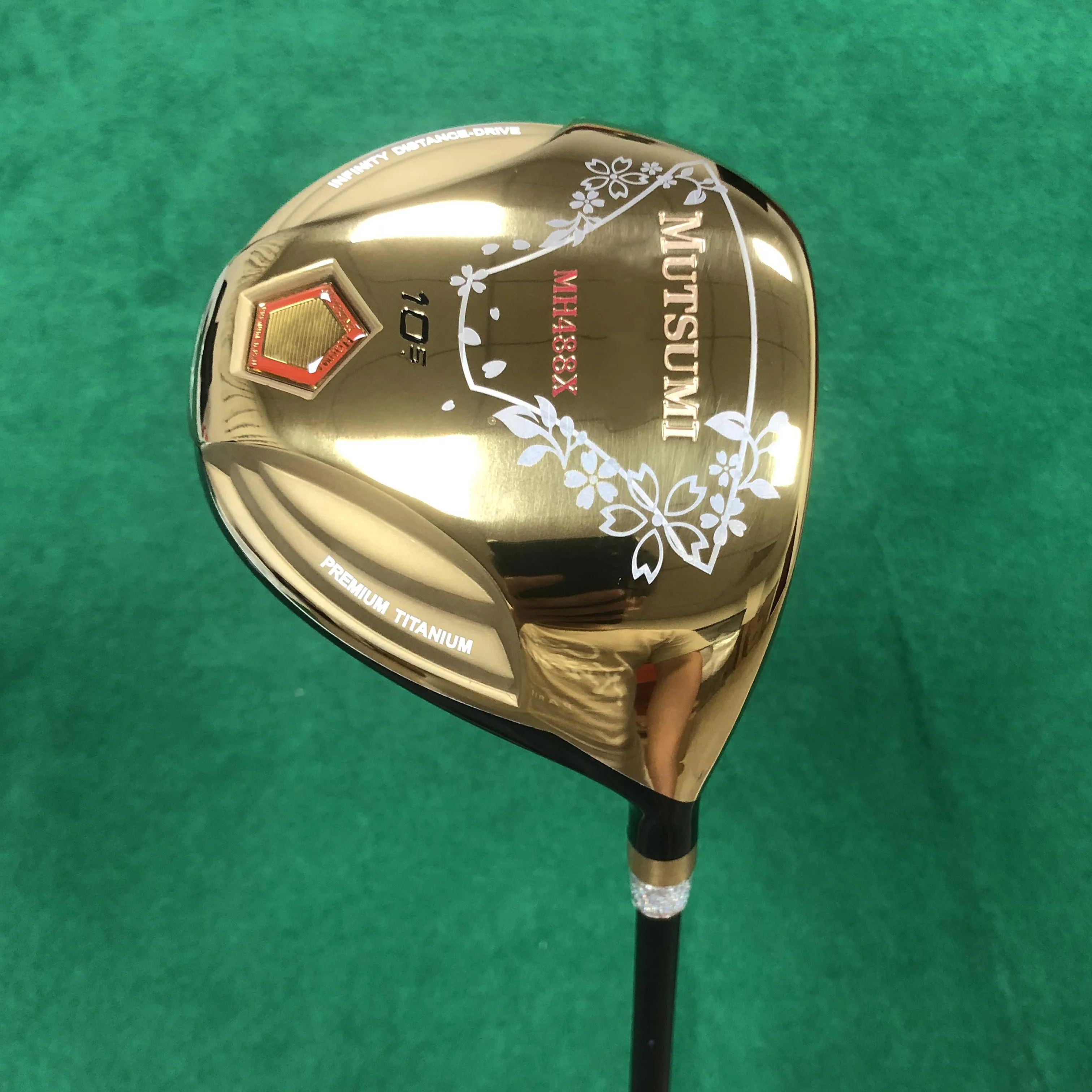 Новый гольф-драйвер MUTSUMI MH488X Golf Driver Head 10 5 или 9 Loft для мужчин женщин с бесплатной