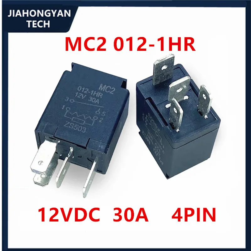 

2PCS MC2 012-1HR M10 012-1HR M4 012-1H1G for WulingRongguangHongguang Air conditioning fan headlight horn 30A 20A 40A relay 12V