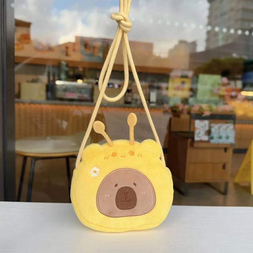 Сумка кросс-боди каваи капибара Детский кошелек конфетных цветов с