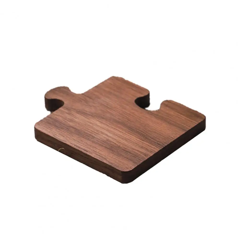 

Деревянные подставки под чашки в форме корня лотоса