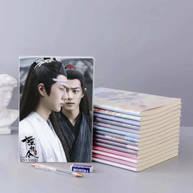 

Chen Qing Ling Notebooks Wang Yi Bo Xiao Zhan The Untamed Bo Jun Yi Xiao A5 20x14cm Diary Books Notepad Notebook Planner Agenda