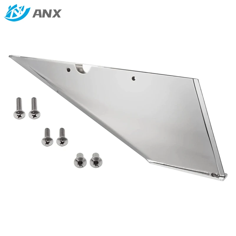 ANX Skeg Guard Protector Safe-Skeg Marine-Grade Stainless Steel for Volvo Penta Sterndrive SX Drive Single Prop 1995-2006