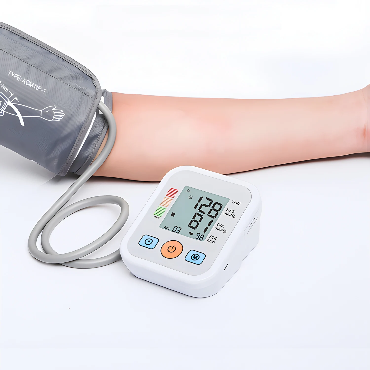 Портативный цифровой тонометр Сфигмоманометр с ЖК-дисплеем