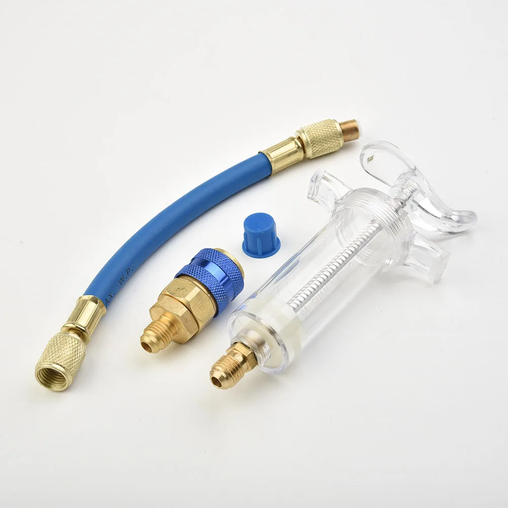 

Injector Sampler Replace With Low Side Quick Coupler Adapter Parts 1/4 SAE X4T7 With Low Side Quick Coupler Adapter