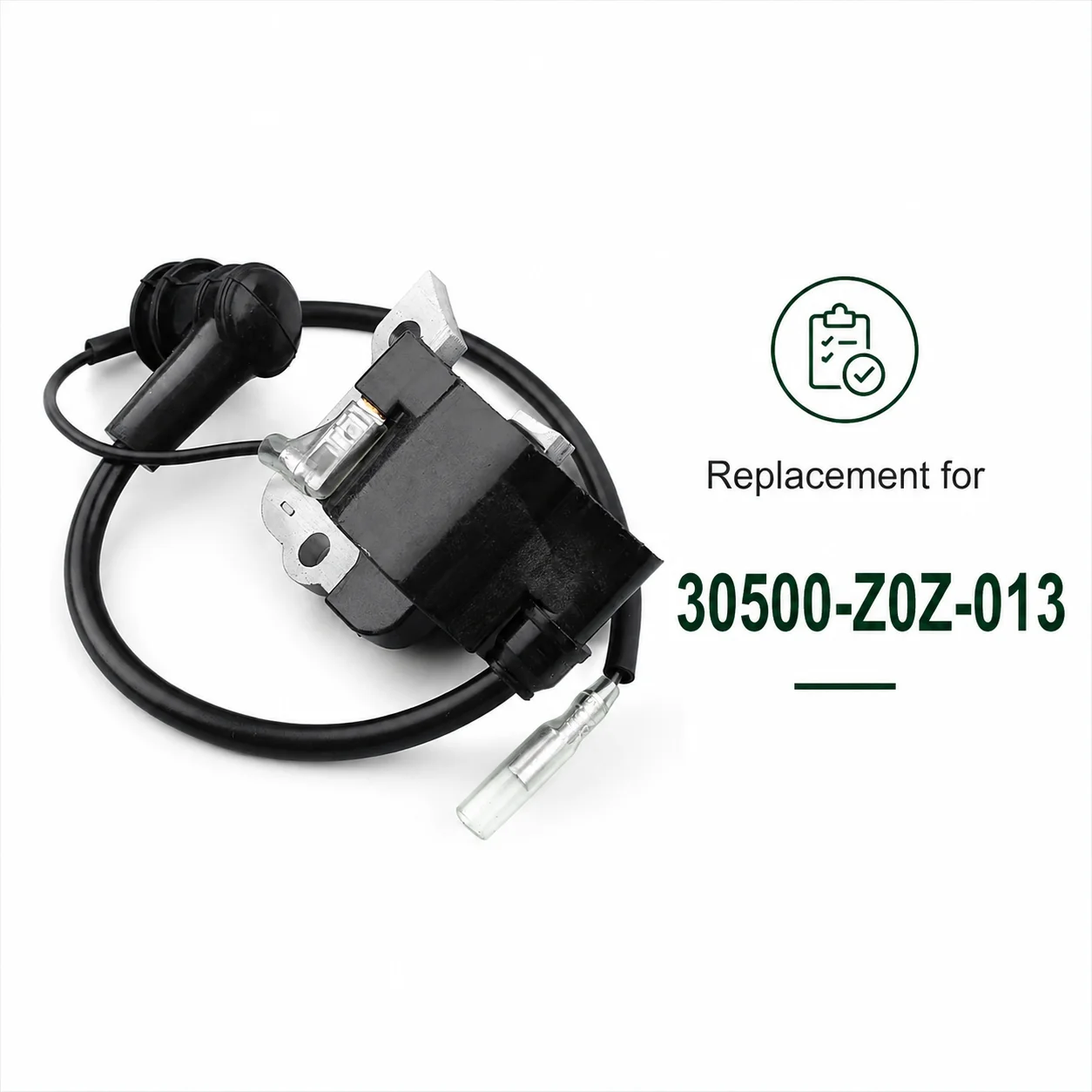 Фото Модуль зажигания с проводом HT для триммера/кустореза Honda GX35 GX35NT, OEM 30500-Z0Z-013, запасные части для садовых инструментов и двигателей №2