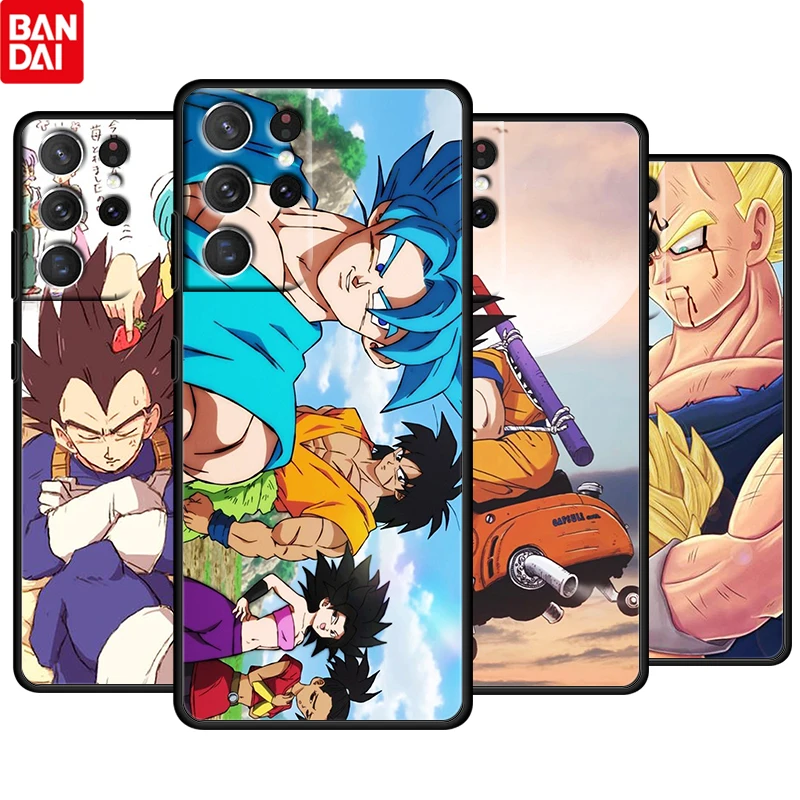 

Dragon Ball Z Goku Anime For Samsung Galaxy S22 S21 S20 Ultra Plus Pro S10 S9 S8 S7 4G 5G Soft TPU Black Phone Case Fundas Capa