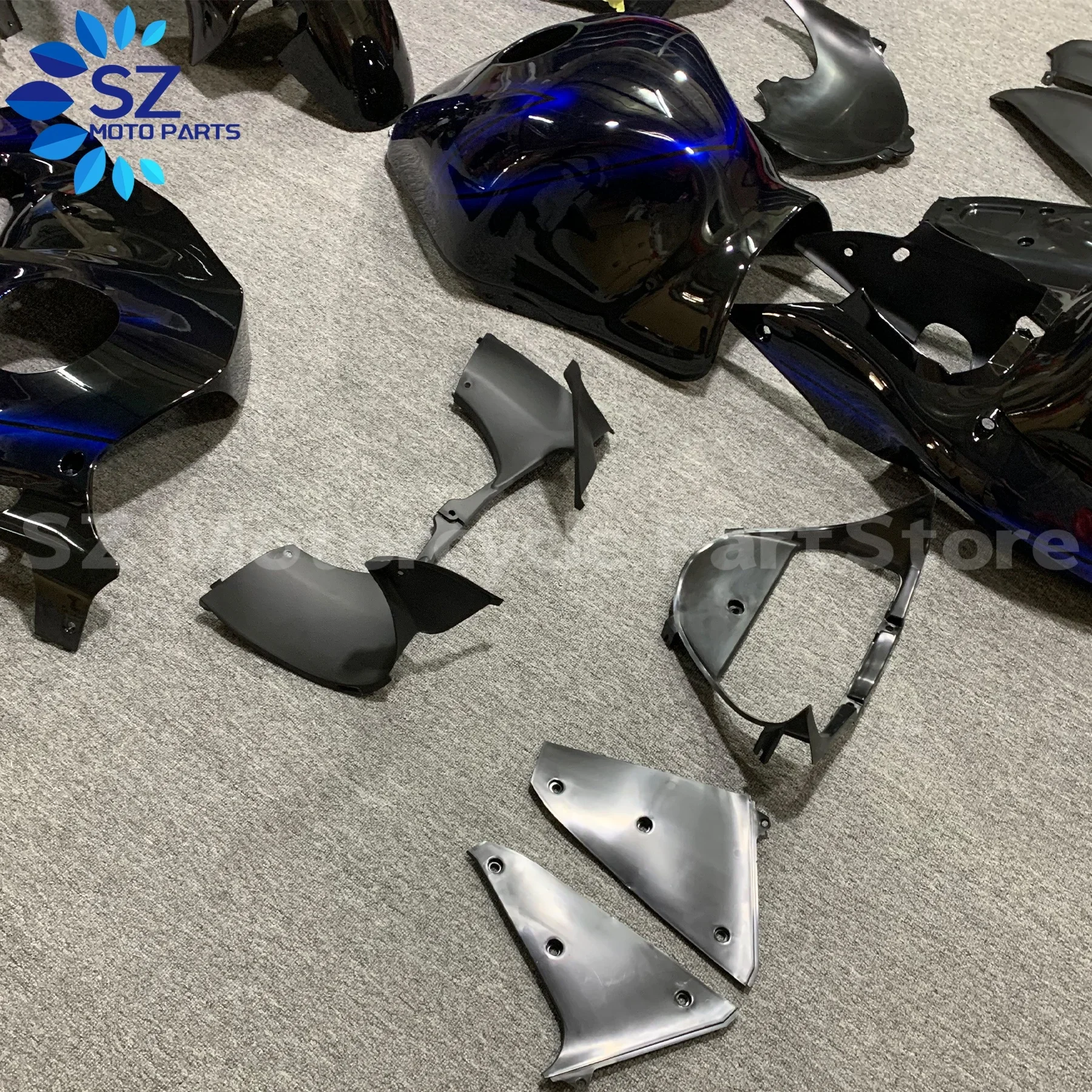 Для SUZUKI Hayabusa GSXR 1300 97 98 99 00 01 02 03 04 05 06 07 Комплект обтекателя GSXR1300 1997 1998 1999 2000-2007 гг. Обтекатель мотоцикла (art.: 3920d308f558b) - 3920d308f558b