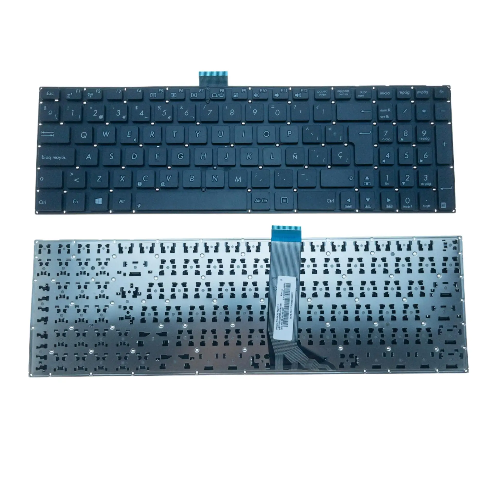 Фото Новая испанская клавиатура для ноутбука ASUS X555 X555L X555LA X555LD X555LN X555LP X555LB X555LF X555LI X555U TP550 0KN0-N32IT13 №1