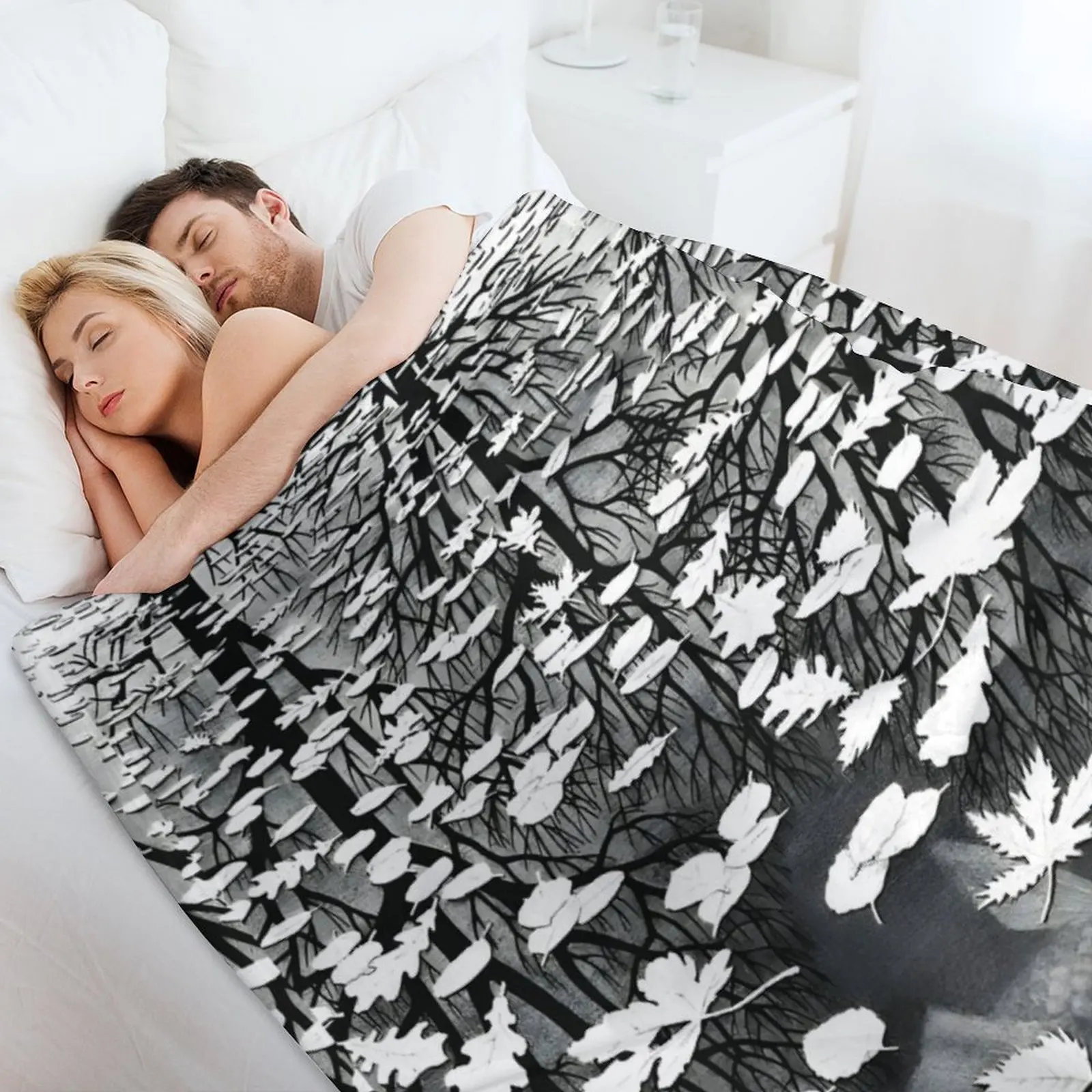 Эшеер - пледы Три миры летние постельные принадлежности для дивана тонкие одеяла