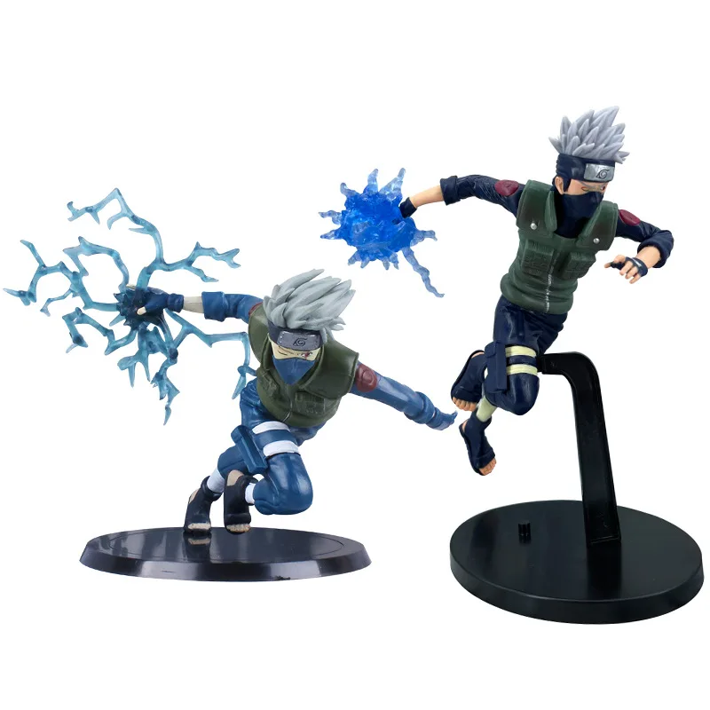

Anime NARUTO Toy Figures Uchiha Sasuke Nara Shikamaru Hatake Kakashi Action Figure Collectible Model Toys for Children Gift