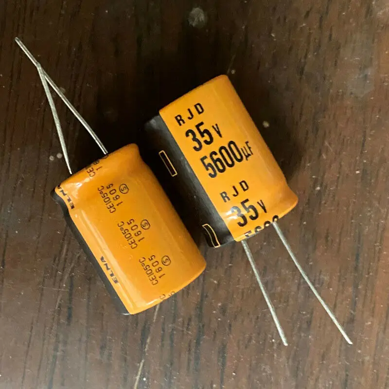 10 шт. ELNA RJD 5600 мкФ 35v 18X31.5MM электролитический конденсатор для аудио фильтрации |