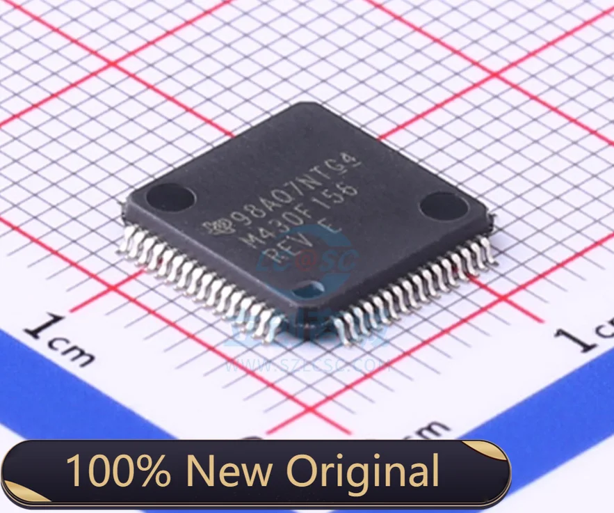MSP430F156IPMR package LQFP-64 New Original Genuine Microcontroller IC Chip (MCU/MPU/SOC)
