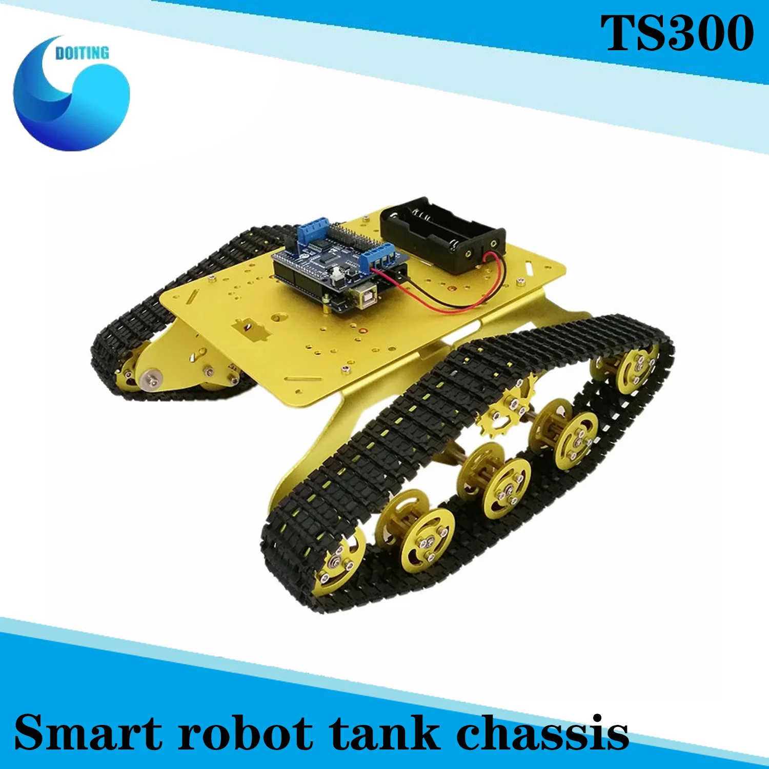 Шасси амортизирующего бака TS300 с платой управления ESPduino + плата защиты привода