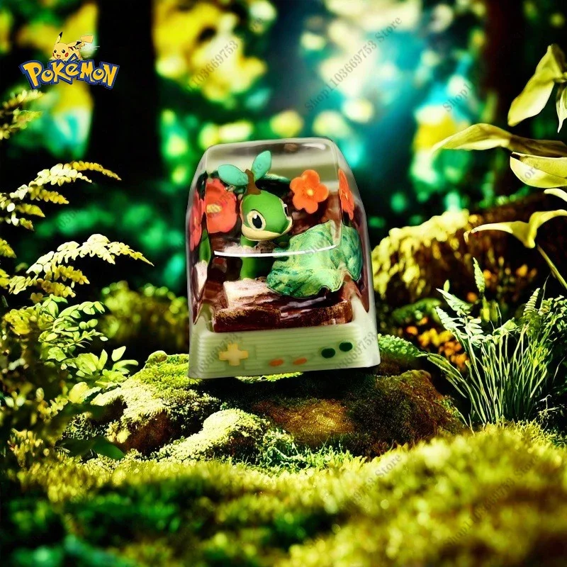 Колпачок для клавиш из смолы с изображением покемона персонаж аниме Dragonair-Dark 3D