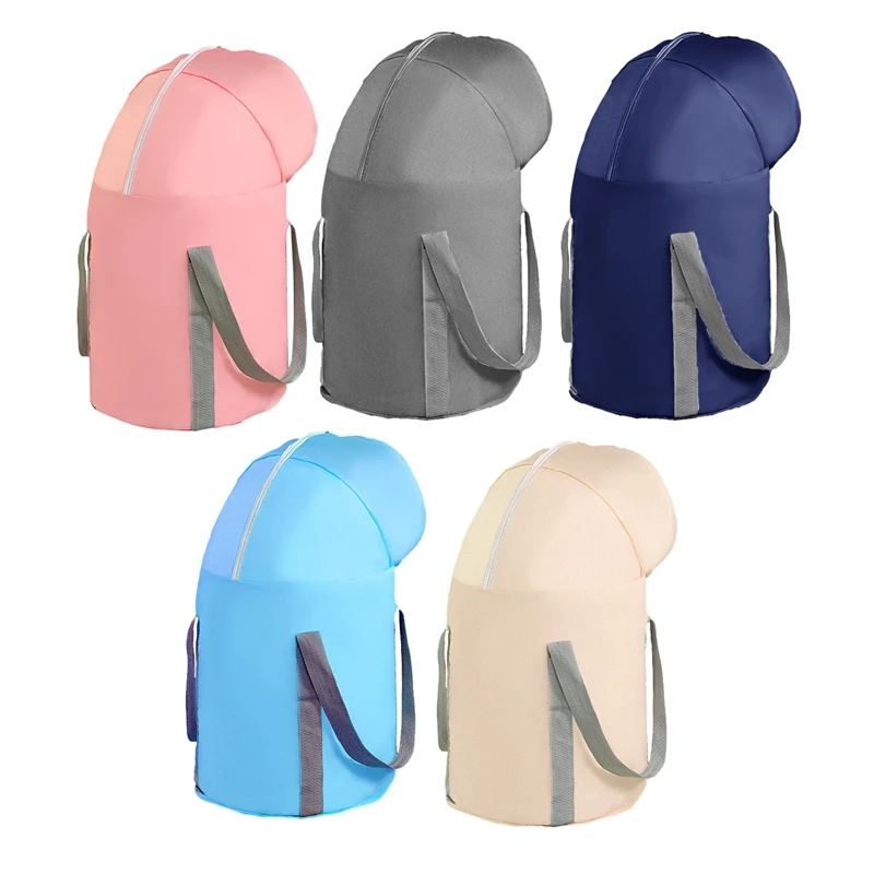 Foldable Foot Bath Bucket Deepening Soaking Basin Portable Sink Camping Washing Bag For Outdoor Travel Navy Blue Durable