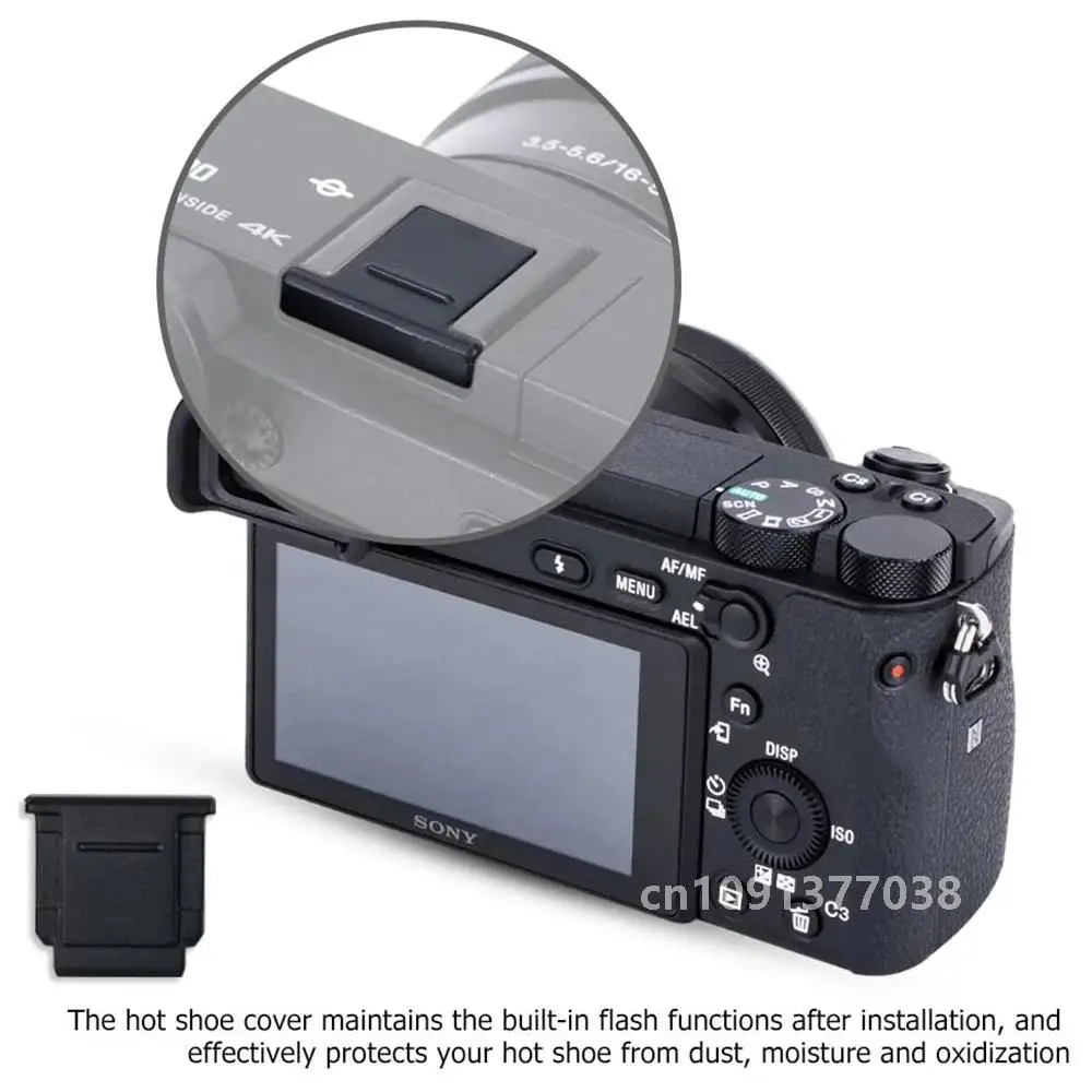 2-упаковка крышки корпуса с креплением E и задней объектива для Sony A6000 A5100 A6100 A6300 A6400