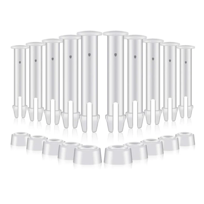 

Hot 30 Pcs Pool Connector Pins Replacement Plastic Pool Pins With 30 Pcs Pool Seals For Intex 10-12 Ft Metal Frame,2.16 Inch