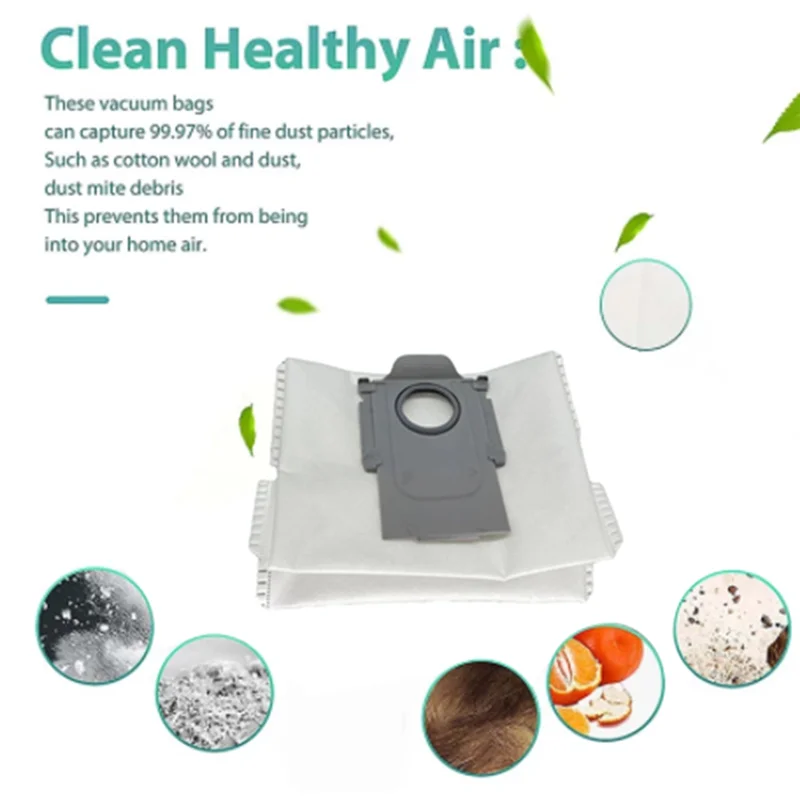 Пылесборник для робота-пылесоса Xiaomi Roborock Q7 Max/Q7Max +/T8/G10S/G10SPRO 10 шт. сменные детали