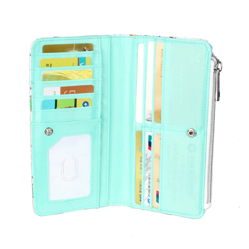 Женские Длинные кошельки на молнии дизайнерский клатч Forever Young Женский кошелек