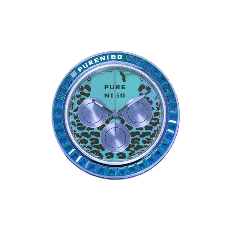 

Алмазные часы с леопардовым циферблатом # nigo82217