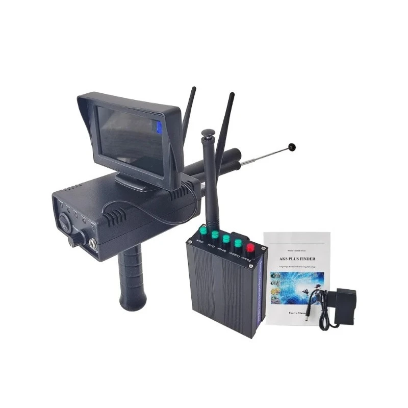 Промышленный металлоискатель AKS Pulse Finder 3D с большим ЖК-экраном и большой дальностью действия для подземного обнаружения золота, серебра, меди (art.: 3920da6834046) - 3920da6834046