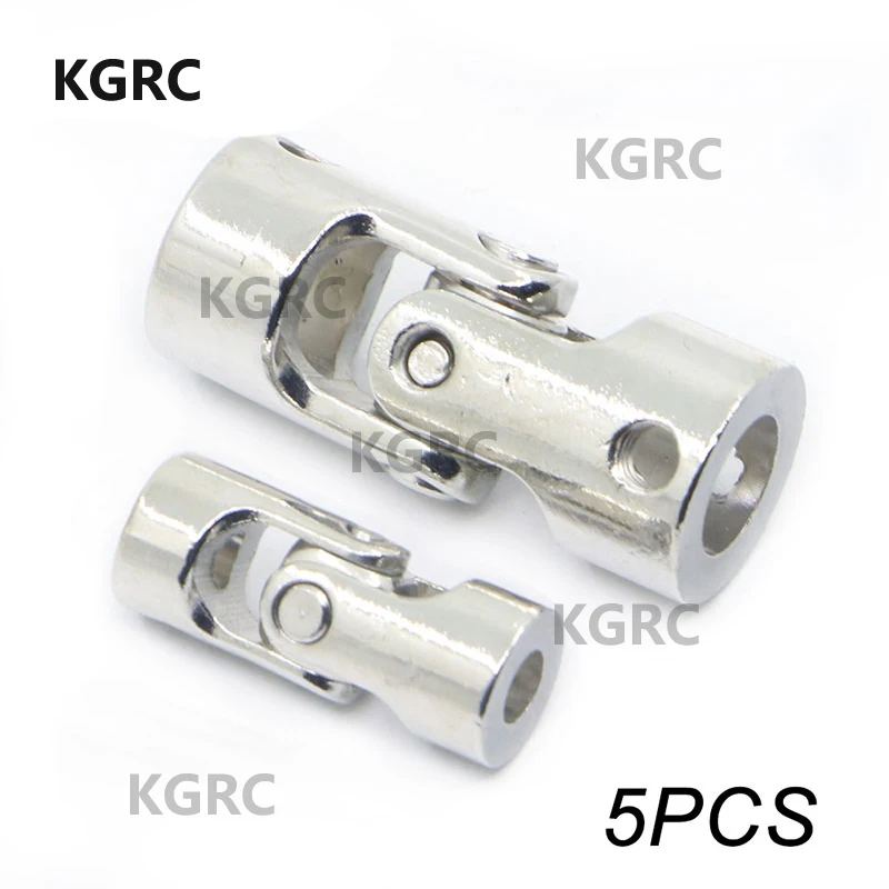 5pcs 5*8 6*8 4*3.17 8*8 mm Universal Joint Connector Model Stainless Steel Metal Cardan Joint Gimbal Motor Shaft combination enlarge