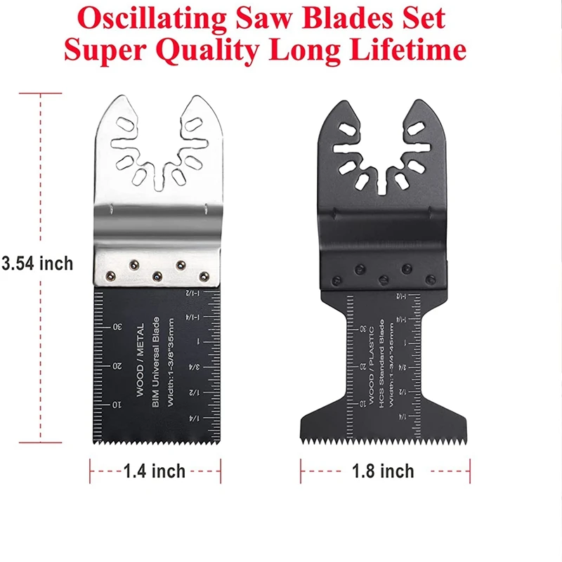 Акция! 12 шт. Осциллирующие лезвия для пилы многофункциональные металлической