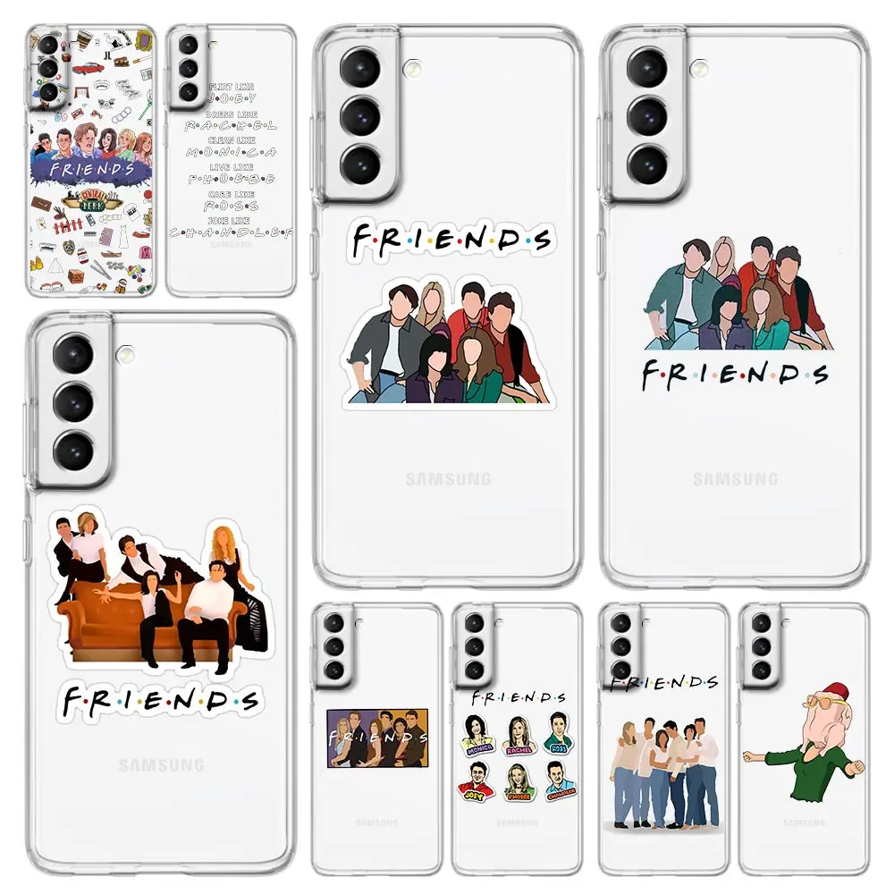 

Friends Central Perk Phone Case For Samsung Galaxy S20 Ultra S21 FE 5G S10E S9 S8 S10 Plus Note 20 10 Lite M31 M22 M32 M12 Cover