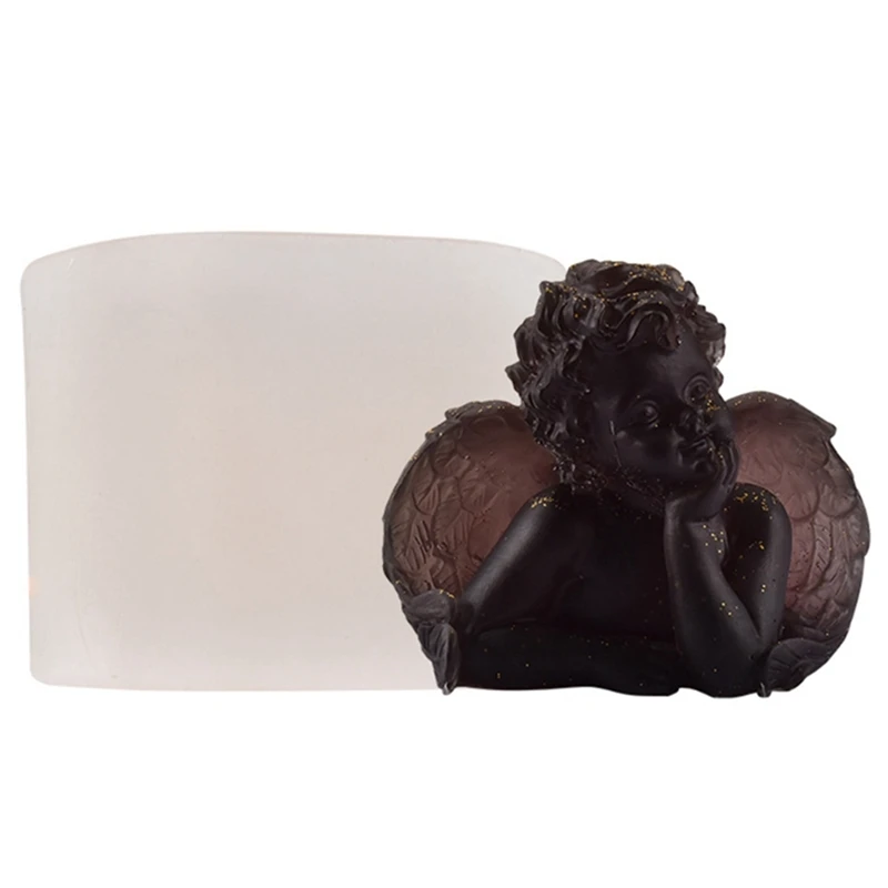 

Candle Mold, Soap Mold, DIY Resin Mold, 3D Three-Dimensional Little Angel Scented Candle Silicone Mold
