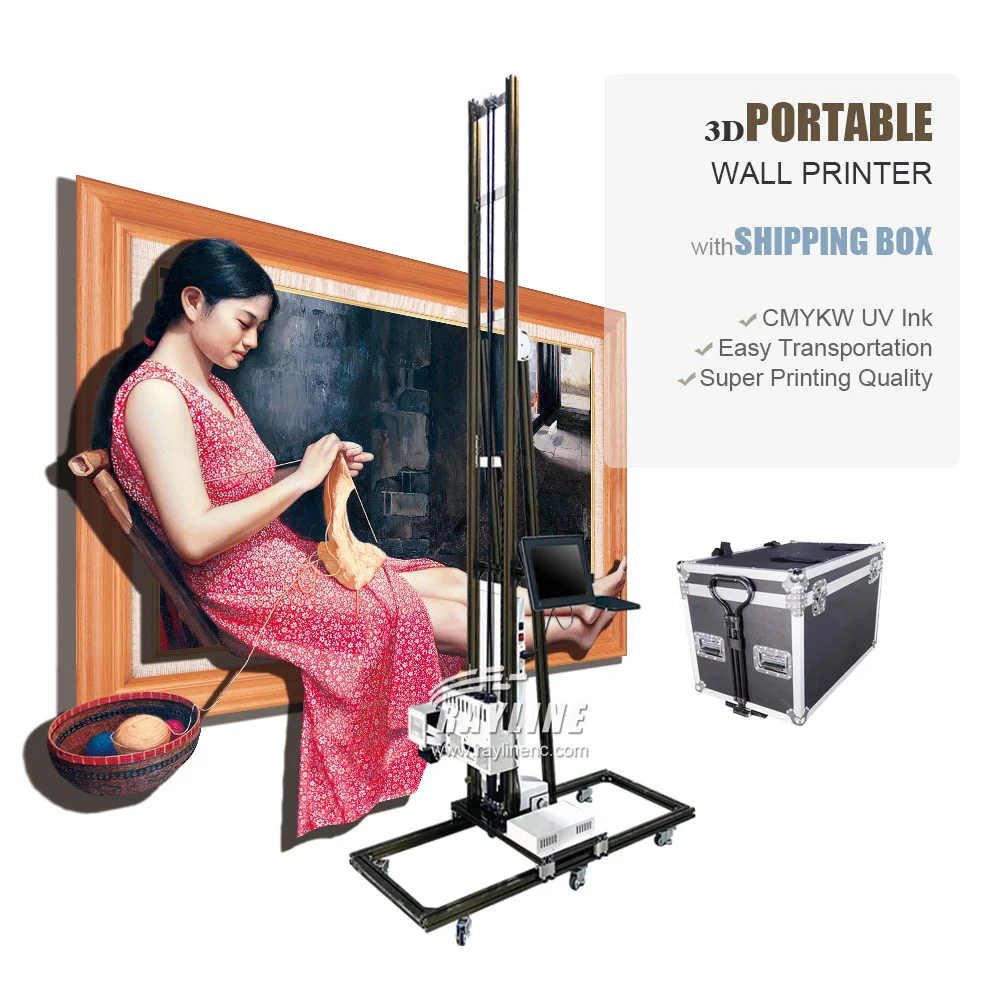 3d машина для покраски стен автоматический принтер с 2 шт. печатающей головки TX800