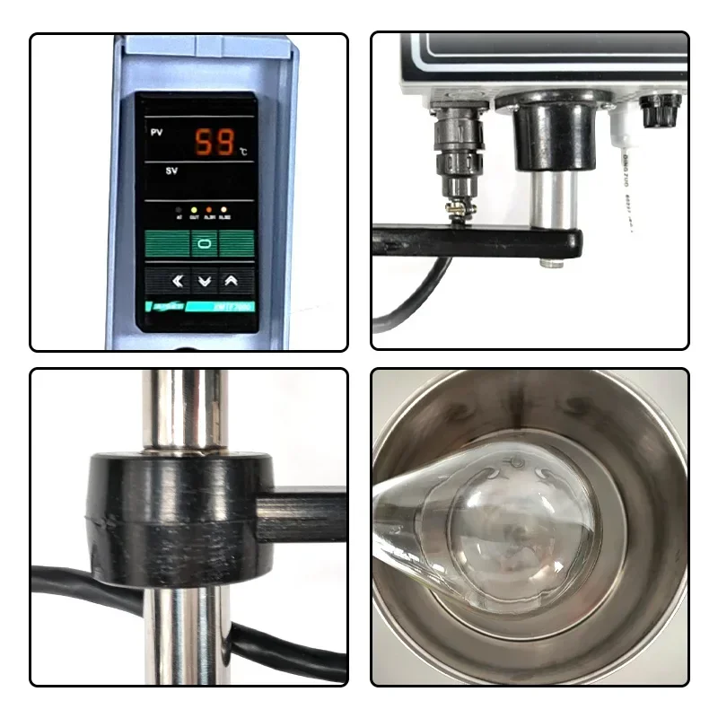 Роторный испаритель RE-301/501 RE-201D вакуумная дистилляция очистка кристаллизация 2L3L