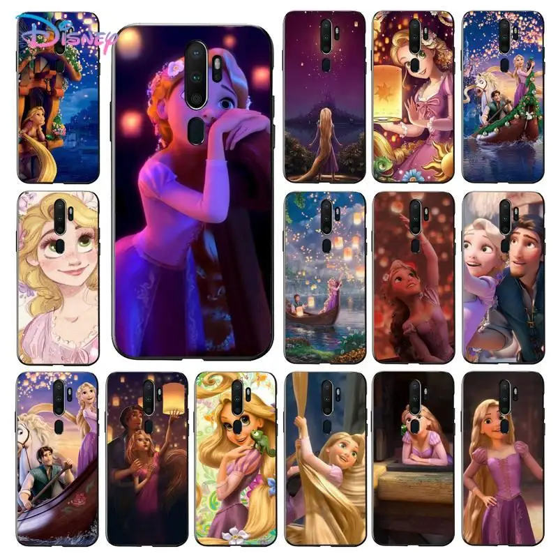 

Disney Princess Rapunzel Phone Case for Vivo Y91C Y11 17 19 17 67 81 Oppo A9 2020 Realme c3